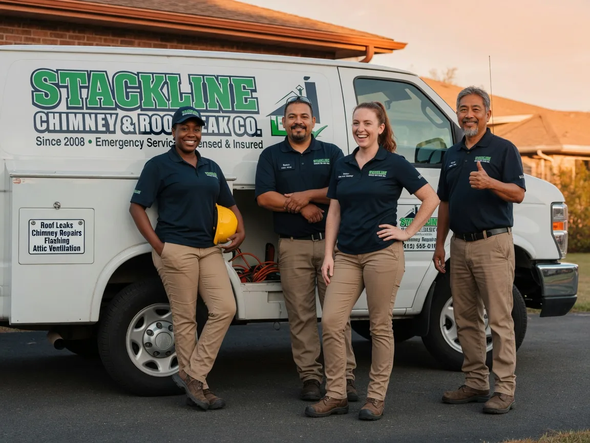 Chimney flashing repair company in Viola, DE